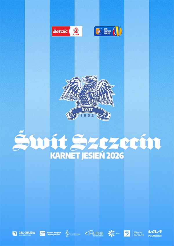 Bilety KARNETY | ŚWIT SZCZECIN 2026/2027