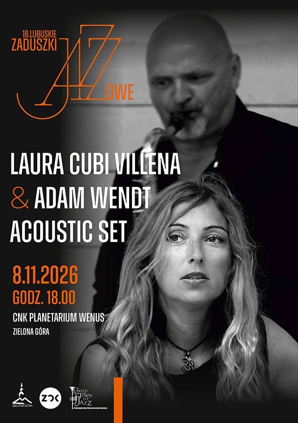 Bilety Laura Cubi Villena & Adam Wendt Acoustic Set - Lubuskie Zaduszki Jazzowe